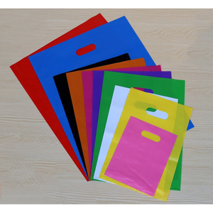 Logo Plastic Shopping Bags Accept Customized Logo Custom Logo Color Thickened Empty Plastic Garment Packaging PE Plastic Shopping Bags Clothing Plastic Handbag