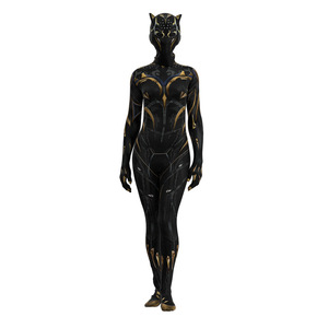 BAIGE-body de superhéroe para Halloween, disfraz de <span class=keywords><strong>pantera</strong></span> <span class=keywords><strong>negra</strong></span> de lujo 2, fiesta de carnaval, Cosplay - Product Image 4
