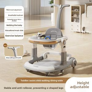 Nuevo Andador Multifuncional 4 en 1 para Bebés, Plegable y Ajustable, Antivuelco, con Música y Ruedas, para 0-18 Meses, Capacidad de 10 kg - Product Image 4