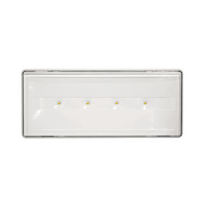 Lámpara de Pared de Emergencia LED Beghelli Stile+ de 11W, 1.5H, IP40, Material de PC, con Autodiagnóstico - Product Image 1