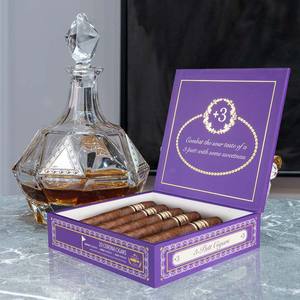 Proveedor de accesorios para cigarros, proveedor de accesorios para cigarros con impresión personalizada, humidor para cigarros dominicanos dorados con tapa abatible - Product Image 5