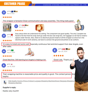 เครื่องห่อกระเป๋าเดินทางอัจฉริยะพร้อมจอแสดงน้ำหนักอัตโนมัติ - Product Image 6