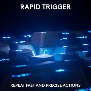 <span class=keywords><strong>Clavier</strong></span> de jeu filaire <span class=keywords><strong>Logitech</strong></span> <span class=keywords><strong>G</strong></span> <span class=keywords><strong>PRO</strong></span> X TKL Rapid Tenkeyless LIGHTSYNC <span class=keywords><strong>Clavier</strong></span> filaire à éclairage RVB avec commutateurs analogiques magnétiques - Product Image 5