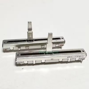Potentiomètre à glissière droite 60 mm <span class=keywords><strong>Pioneer</strong></span> DJM <span class=keywords><strong>350</strong></span> 600 700 800 Push Fader pour table de mixage DJ B10KX2 avec poignée de 20 mm - Product Image 4