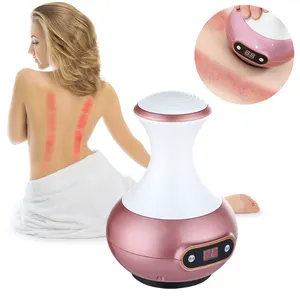 Elektrische Vacuüm Smart Schrapen Massage Cupping Verwarming Acupunctuur Therapie Massager Ontspanning Voor Full Body