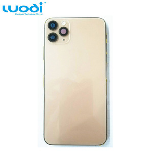 Carcasa trasera para teléfono móvil, montaje de marco de cubierta de batería para <span class=keywords><strong>iPhone</strong></span> <span class=keywords><strong>11</strong></span> <span class=keywords><strong>Pro</strong></span> <span class=keywords><strong>Max</strong></span> - Product Image 2