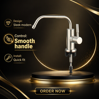 Robinet purificateur d'eau de cuisine à osmose inverse Type 7, filtre à eau en acier inoxydable 304, fonction eau froide, design élégant