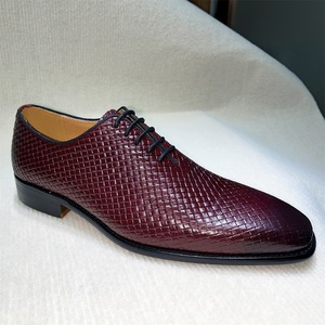 Mocassins en cuir de vachette de haute qualité, à boucle, à enfiler, style moine, chaussures décontractées pour affaires, chaussures polyvalentes, chaussures de mariage - Product Image 6