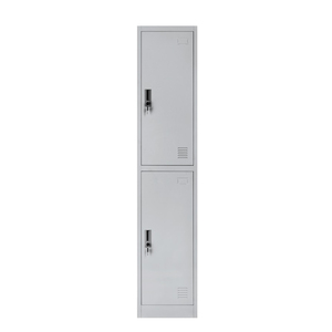 Casier de rangement de gym en métal à double niveau avec revêtement en poudre Fenglee DY-020 - Product Image 1