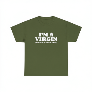 Camiseta I'm A Virgin, Camiseta Divertida con Meme Cringe, Unisex para Adultos, Cuello Redondo, Manga Corta, Impresión en Serigrafía, Regalo Promocional - Product Image 3