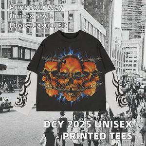 DCY Splendid Apparel Tendances 2025 Nouveautés T-shirts unisexe à double manche longs et amples 100% coton tricoté 180g Soie décontractée - Product Image 2