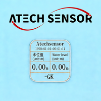 Transmetteur de niveau d'eau sans fil submersible Atech avec écran LED, détection longue distance, compatible smartphone, application Tuya, 0-200m