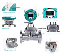 Medidor de Flujo Vortex de Precisión Compacto, Medidor de Flujo Vortex de Precisión con Informe de Calibración, Medidor de Flujo Vortex de Precisión Inteligente