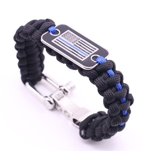 Braccialetti Tattici Unisex in Paracord 550 con Bandiera USA, Vendita all'Ingrosso - Product Image 5