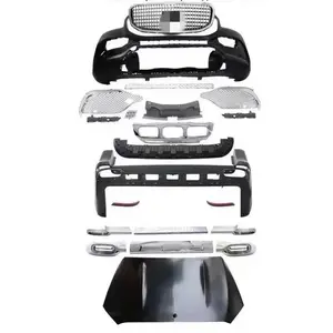 Body Kit With Grille Front Rear Bumper For VITO V Class V260 V250