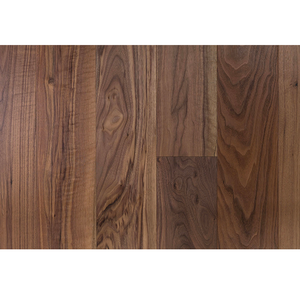 Plancher en bois d'ingénierie en noyer <span class=keywords><strong>noir</strong></span> américain de 10 à 20 mm d'épaisseur, décoration intérieure, planchers stratifiés - Product Image 4