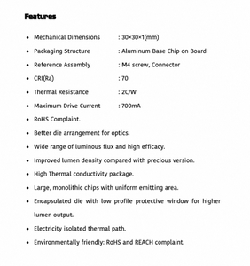 Lampe chirurgicale LED POLYMATECH STANDARD COB Series FL27COB3030 offrant une éclairage uniforme à haute intensité avec une excellente couleur - Product Image 4