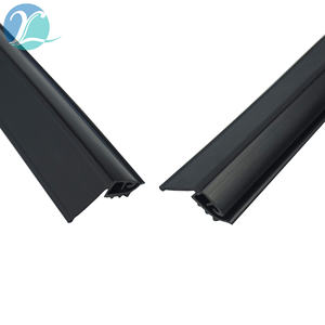 PP + TPV co strip geser penyegelan ekstrusi pintu bawah garis penyegel garis tepi strip anti-tabrakan - Product Image 5