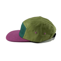 Sombreros personalizados impermeables al aire libre de secado rápido para campamento, sombreros de 5 paneles para hombres, gorras de campamento