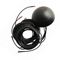 Antenne Hémisphérique Multibande Omni Extérieure Étanche IP65 5-en-1 GPS LTE WIFI avec Fixation à Vis M27