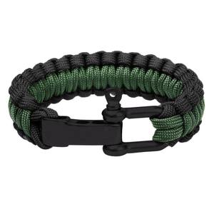 Bracelet multifonctionnel 5-en-1 réglable camouflage pour homme, outil de survie en plein air pour camping et randonnée, en polyester 1L - Product Image 5