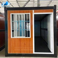 Zhongnan détachable personnalisé à faible coût portable préfabriqué 20 pieds maison conteneur pliable petite maison conteneur pliable