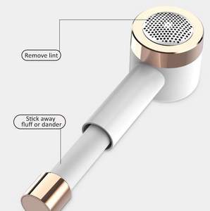 2 in 1 <span class=keywords><strong>USB</strong></span> 충전식 전기 보풀 제거기 의류 패브릭 쉐이버 먼지 제거기 필링 청소 휴대용 보풀 제거 기계 - Product Image 5