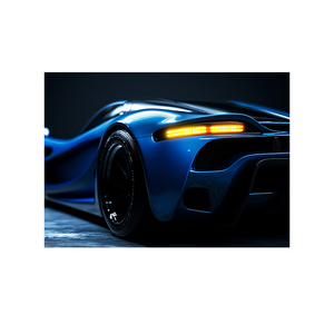 Le fantastiche auto sportive hanno portato la pittura luminosa su tavola acrilica decorazioni murali moderne e alla moda per sale da gioco e concessionaria 4S - Product Image 2