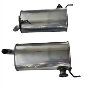 Accessoires de système d'échappement de voiture de bonne performance d'approvisionnement direct d'usine silencieux d'échappement en acier inoxydable 409 pour Mitsubishi Pajero - Product Image 6