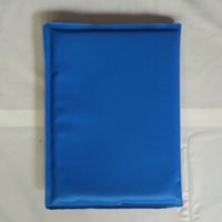 Tapis rafraîchissant pliable 40x50cm en tissu écologique moderne avec housse en PVC pour chat et chien – Essentiels d'été pour animaux de compagnie, sécurisé, imperméable, avec gel rafraîchissant