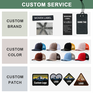 <span class=keywords><strong>Gorras</strong></span> Trucker de Malla con Cierre a Presión, Estilo 112, de Perfil Bajo, con Parche Tejido de 6 Paneles, Estructuradas, de Alta Calidad y con Logotipo Personalizado - Product Image 2