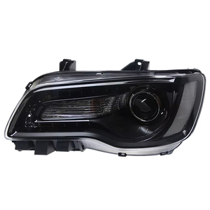 Luz de circulación diurna LED 6000K con montaje de lente bifocal Faro en forma H4 para 11-24 para <span class=keywords><strong>Chrysler</strong></span> <span class=keywords><strong>300C</strong></span> Halogen & Xenon - Product Image 1