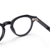 Nouvelle monture de lunettes unisexe classique en acétate diamant, sans monture, ronde, faite à la main, transparente, de haute qualité, pour l'extérieur et l'ordinateur