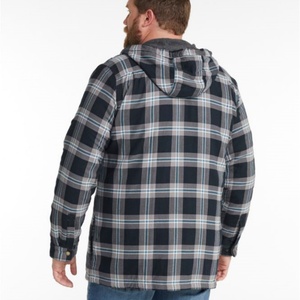 Chemise de Travail Décontractée Vintage Style Western en Flanelle Sherpa Douce et Chaude Isolée pour Homme - Product Image 5