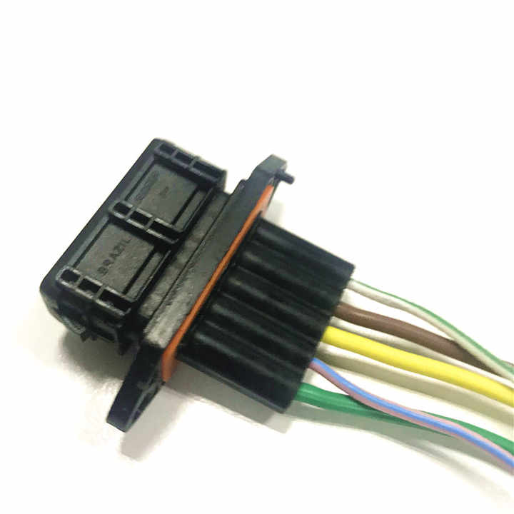 7 pin amp wire connector harness 325971921 auto pa66 cable plug 
