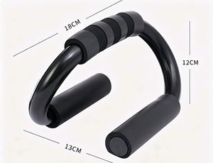 Soportes para Flexiones de Acero al Carbono Reforzado, Color Negro, con Espuma Suave y Resistentes al Desgaste, Aptos para Fitness - Product Image 6