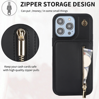 Nouvelle conception 2025 – Étuis et sacs de téléphone en cuir PU style femme pour iPhone 17 16 15 14 13 12 Pro Max