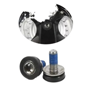 Tornillos impermeables para bicicleta, metal, plástico, negro, para accesorios de fijación del soporte inferior de bicicleta de montaña - Product Image 3