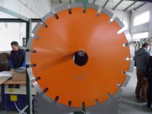 900 Mm 36 Grote Ronde Diamant Graniet Snijden Laser Zaagbladen Voor Stenen Snijden - Product Image 5