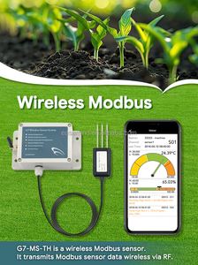 Agricultural equipment 433mhz <b>wireless</b> digital lora monitor <b>sensor</b> alarm system <b>Wireless</b> Modbus Soil <b>temperature</b> Moisture <b>Sensor</b> - Product Image 5