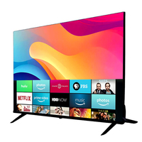 Téléviseur intelligent LED 43/55 pouces, 4K 1080p HDTV, WiFi Android, panneau LCD de qualité A+, 120Hz, personnalisable, vente en gros du fabricant d'origine
