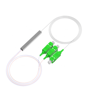 Mini loại micro sợi quang PLC Splitter kết nối 1x4 1x8 1x16 APC UPC Adapter - Product Image 2