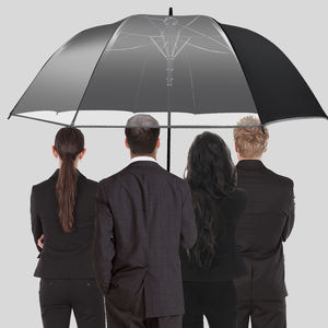 Chine Fabricant Meilleure Qualité Conception de Sécurité Super Grand <span class=keywords><strong>Parapluie</strong></span> de <span class=keywords><strong>Golf</strong></span> Transparent 34 Pouces avec <span class=keywords><strong>Parapluie</strong></span> <span class=keywords><strong>Géant</strong></span> à Bord Réfléchissant - Product Image 2