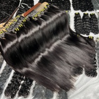 Vente en gros de mèches de cheveux humains vierges non traités de qualité 15A, 100% alignées sur la cuticule, cheveux vietnamiens bruts, cheveux indiens, fournisseur d'extensions de cheveux humains