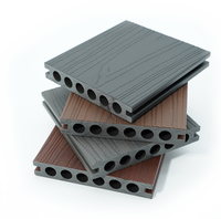 Planche de terrasse composite extérieure WPC Co-extrusion Étanche Faible entretien