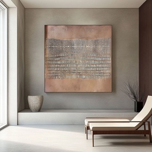 Pintura al Óleo Abstracta Moderna, Pintada a Mano, sin Marco, Arte en Lienzo para Decoración de Paredes de Dormitorios de Hoteles de Lujo - Product Image 6