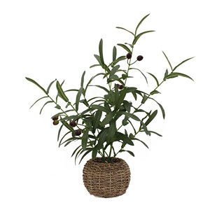 Tizen ต้นพืชเทียมขนาดเล็กกระถางพลาสติกเทียม - Product Image 3