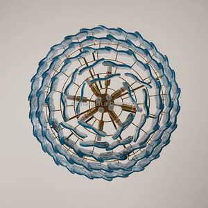 <span class=keywords><strong>Lustre</strong></span> en verre de <span class=keywords><strong>Murano</strong></span> <span class=keywords><strong>vintage</strong></span> français à LED pour salon, chambre à coucher, restaurant, design nordique, décoratif - Product Image 5