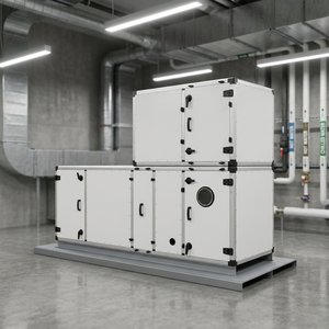Unité de Traitement d'Air Industrielle (UTA) pour Systèmes de Ventilation CVC des Bâtiments Commerciaux – Refroidissement, Chauffage, Filtration - Product Image 2