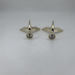 高精度Zamak3金牌奖杯配件镀金抛光表面定制锌合金压铸服务 - Product Image 3